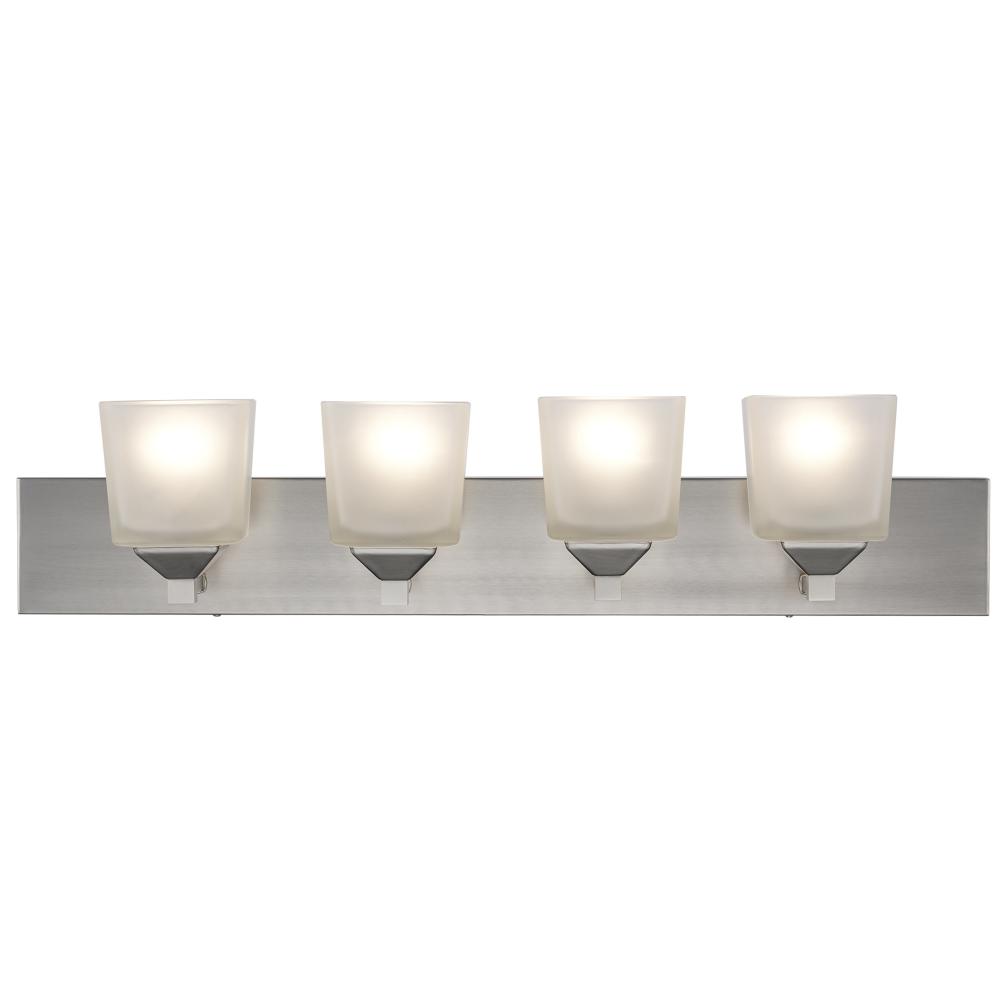 4 LT BATH-SQUARE FROST GLASS